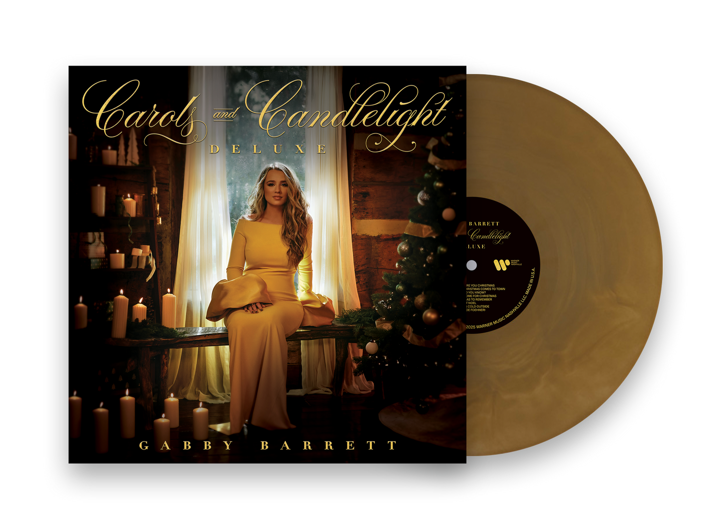 Carols and Candlelight (Deluxe) Galaxy Gold Vinyl