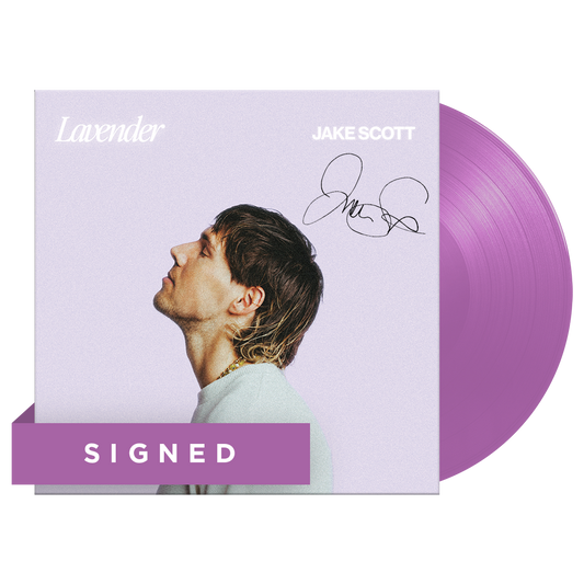 Lavender Signed Art Card Vinyl