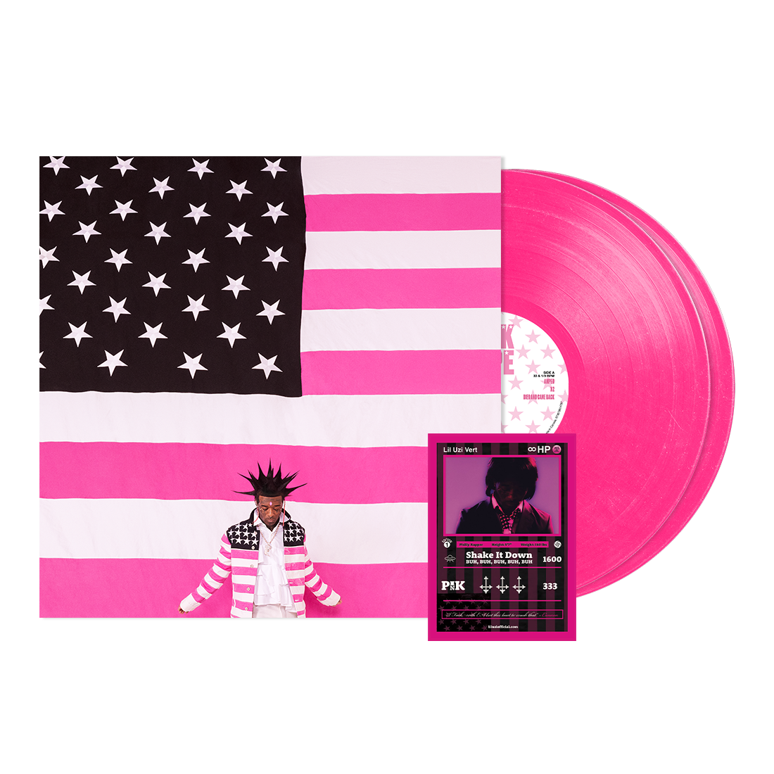 Collectable Trading Card Edition Pink Tape Vinyl