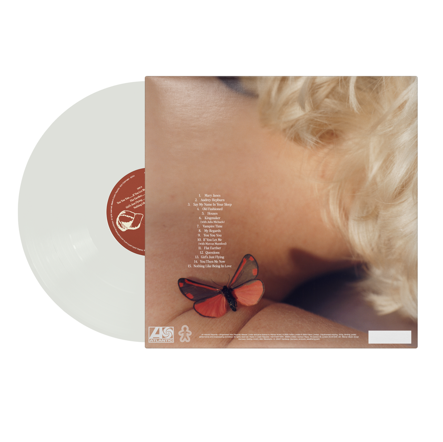 Signed Florescence Moon Flower Edition Alt Artwork White EcoRecord