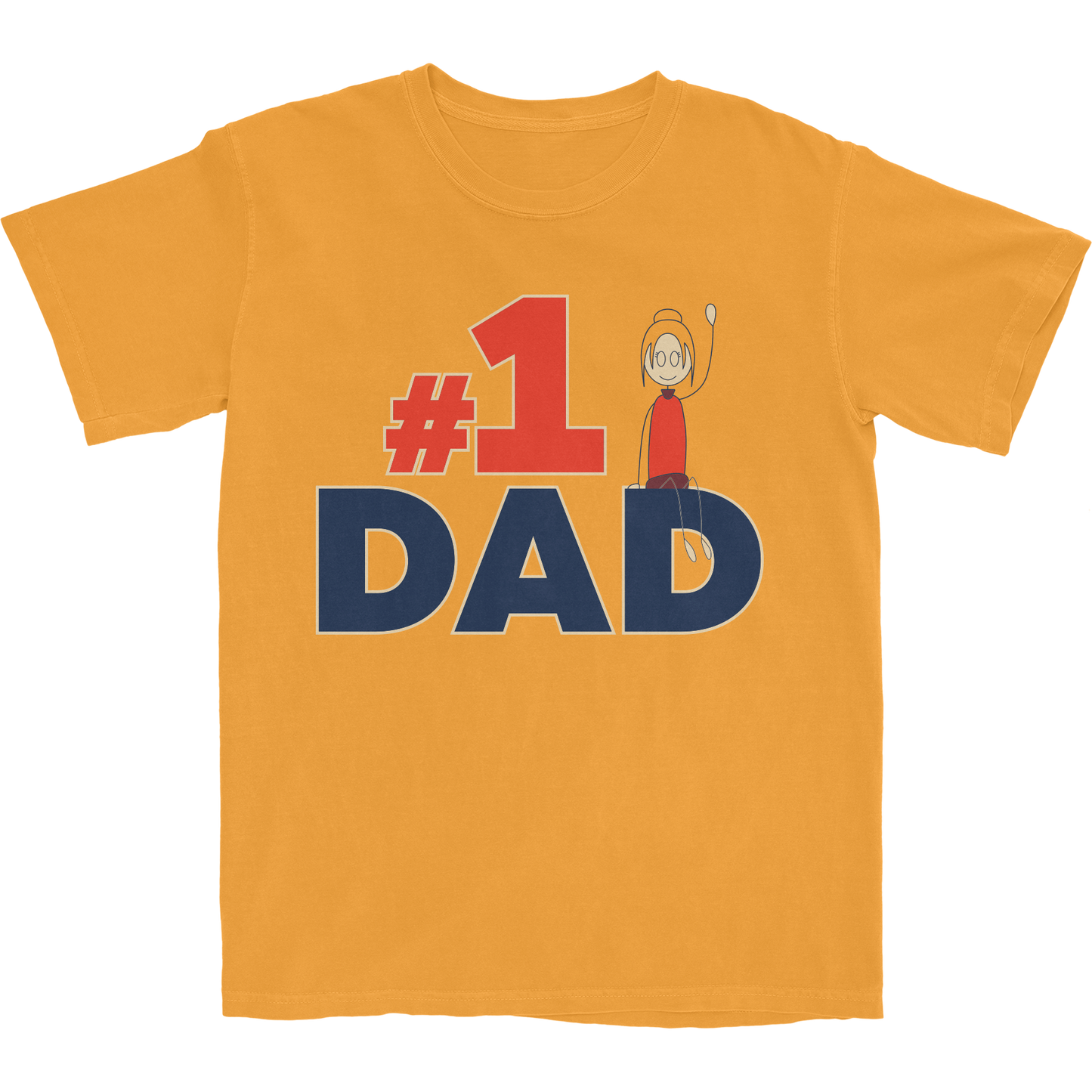 #1 Dad Tee