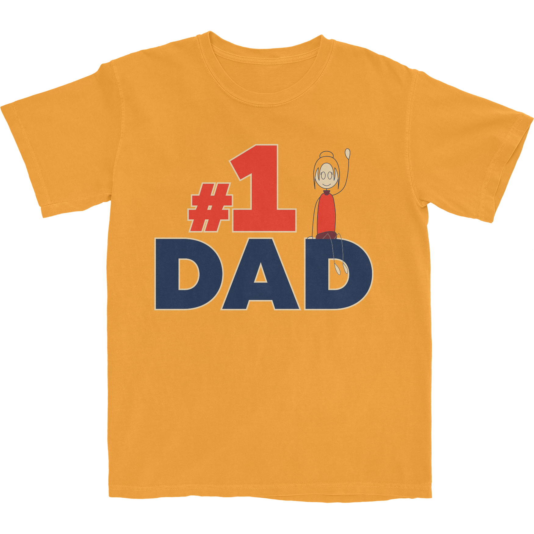 #1 Dad Tee