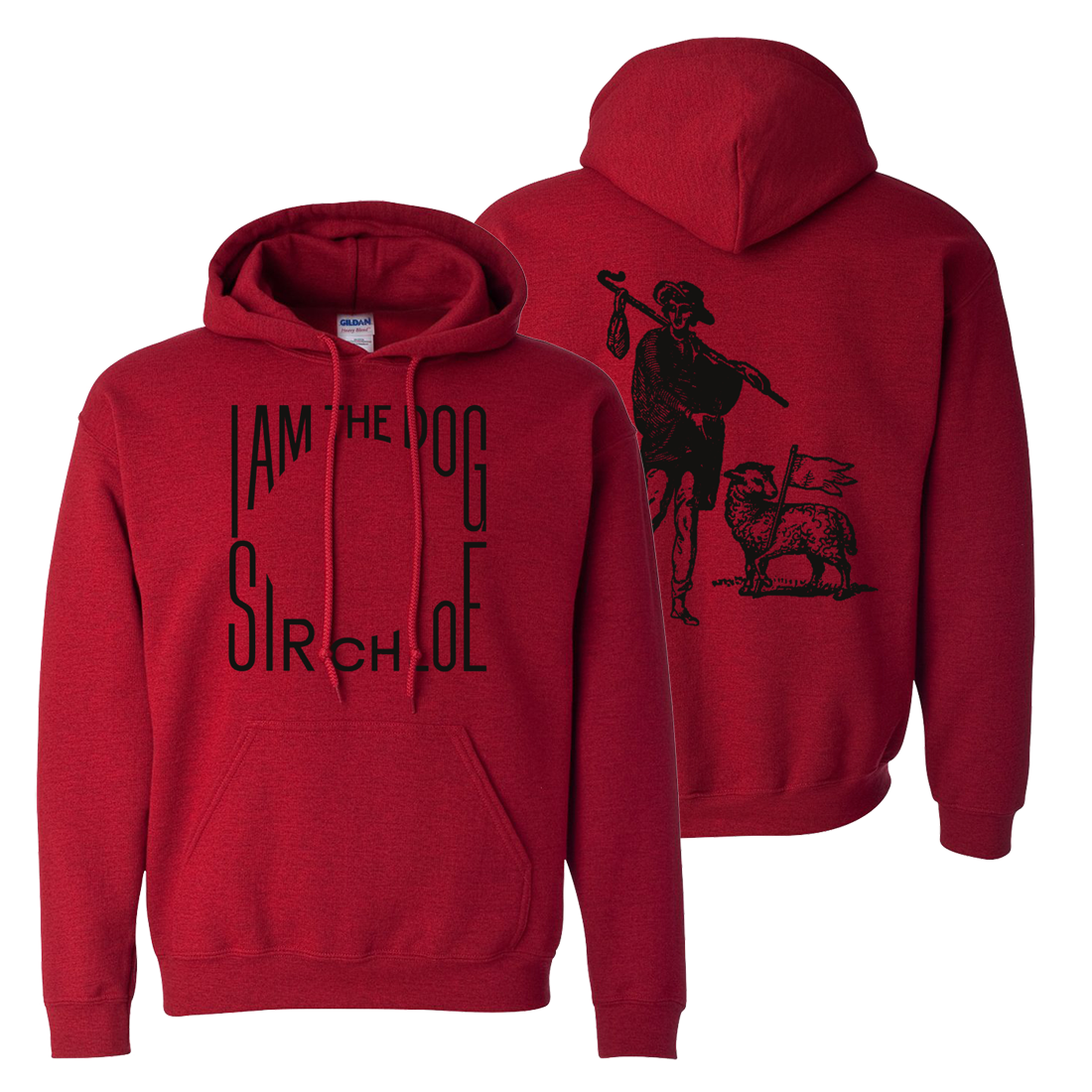 I Am The Dog Sheep shepherd Hoodie