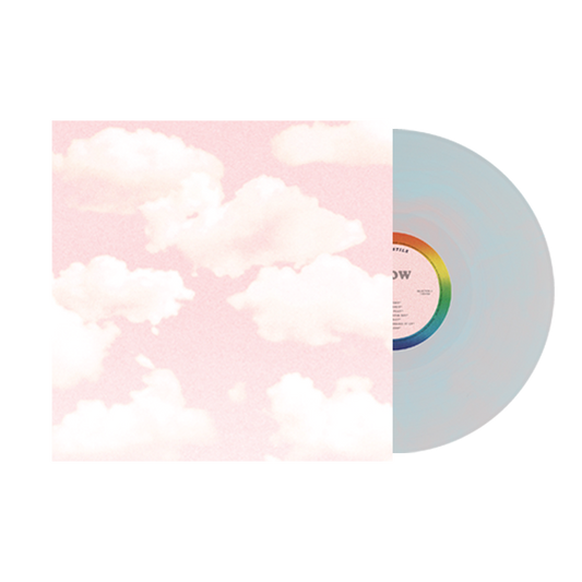 GLOW ON Vinyl (Blue & Pink Galaxy)