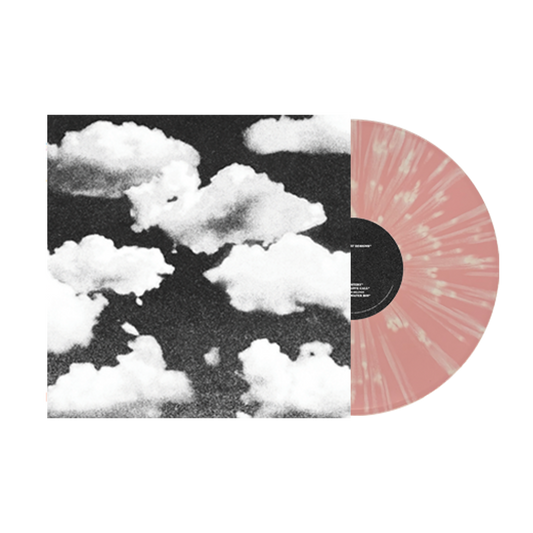 New Heart Design Single Vinyl (Pink and White)