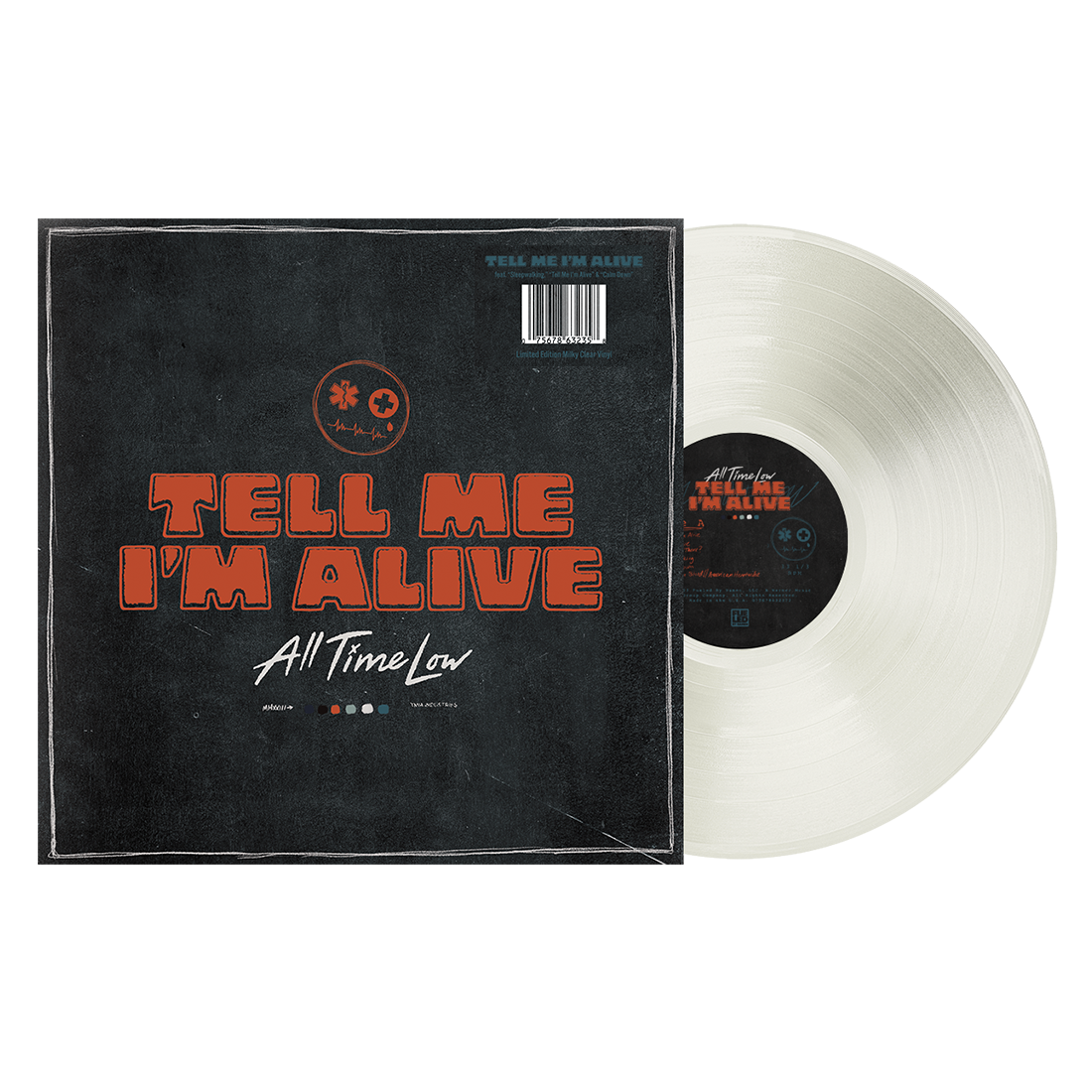 Tell Me I’m Alive Milky Clear Vinyl