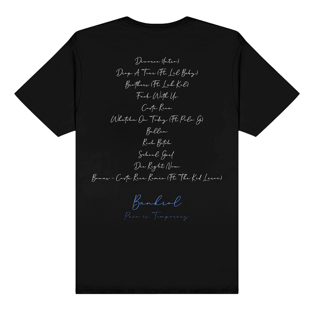 Pain is Temporary T-Shirt (Black)