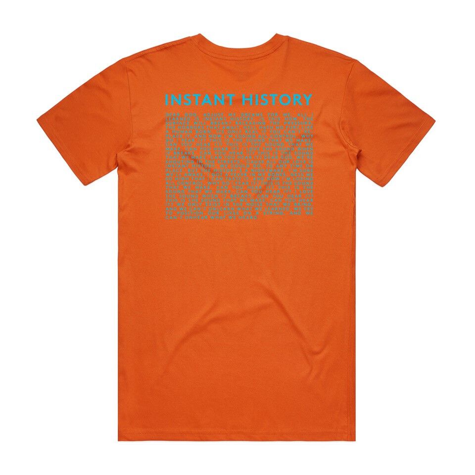 Instant History Orange T-Shirt