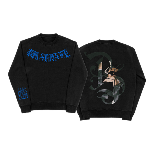 Big Shiesty Black Crewneck