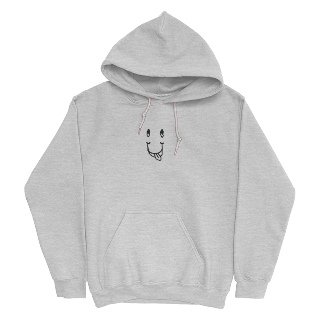 Boxed Text Hoodie (Grey)