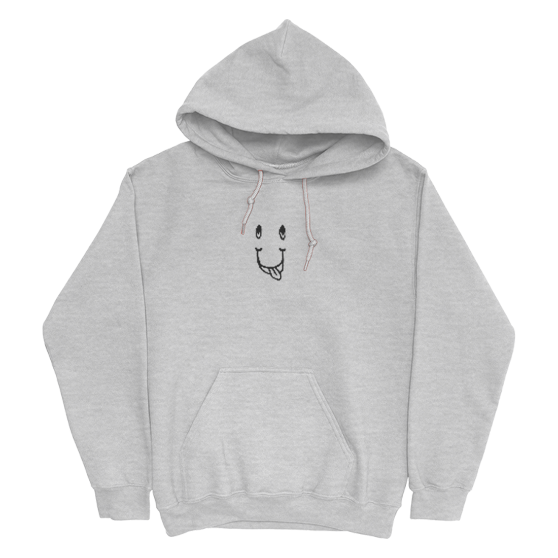 Boxed Text Hoodie (Grey)
