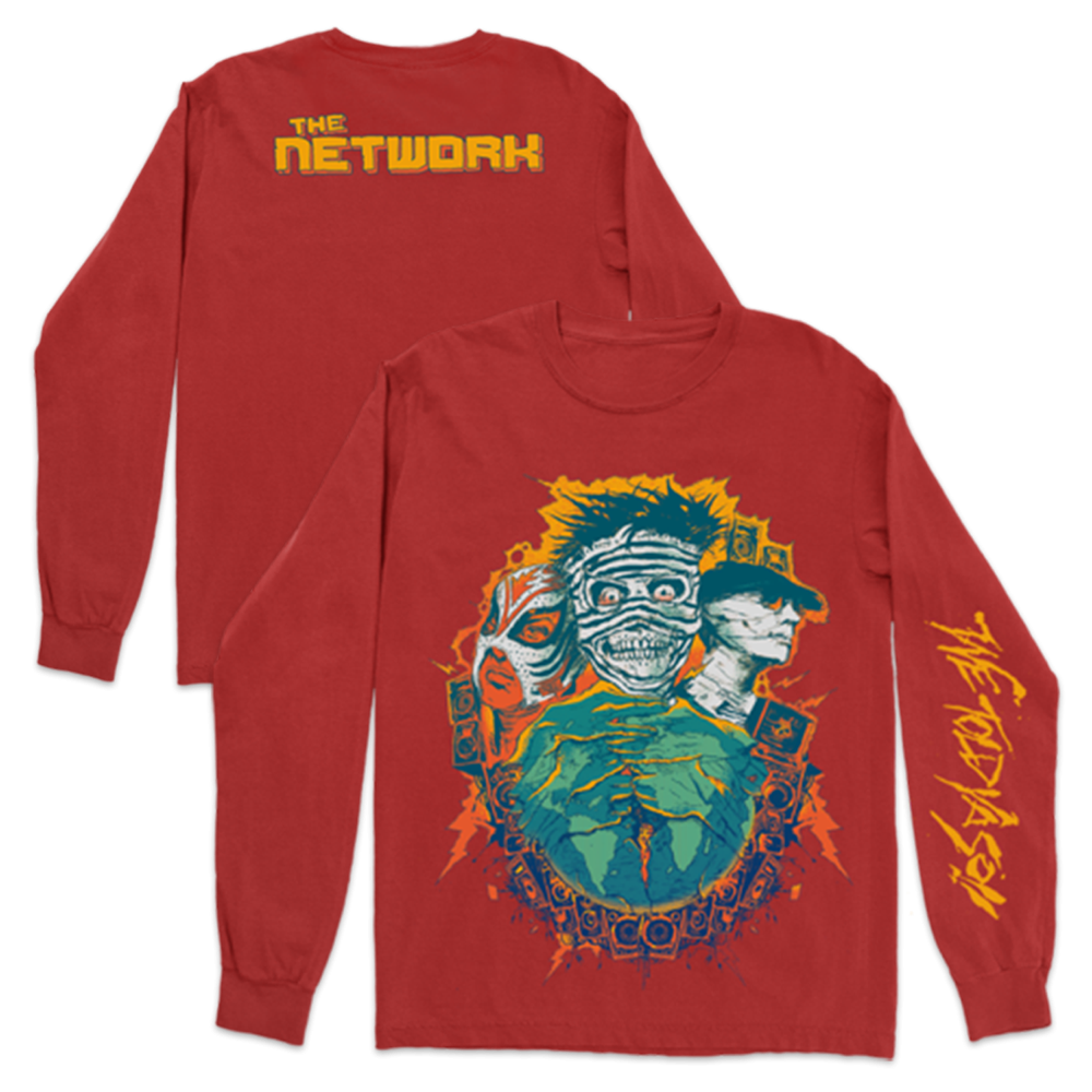 Money Money 2020 Long Sleeve Red T-Shirt