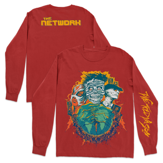 Money Money 2020 Long Sleeve Red T-Shirt