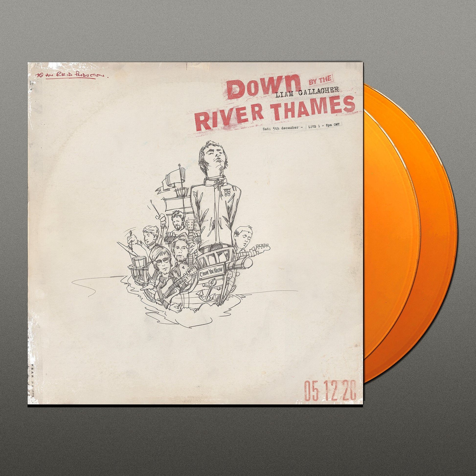 Down By the River Thames Orange 2LP
