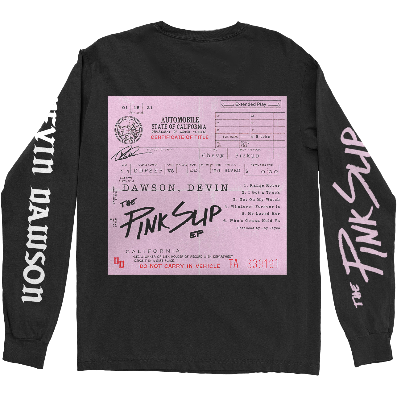 The Pink Slip Longsleeve T-Shirt
