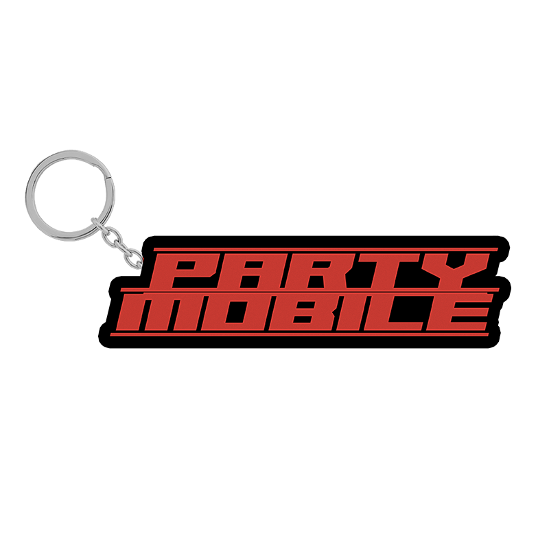 PARTYMOBILE Drop 2 Logo Keychain