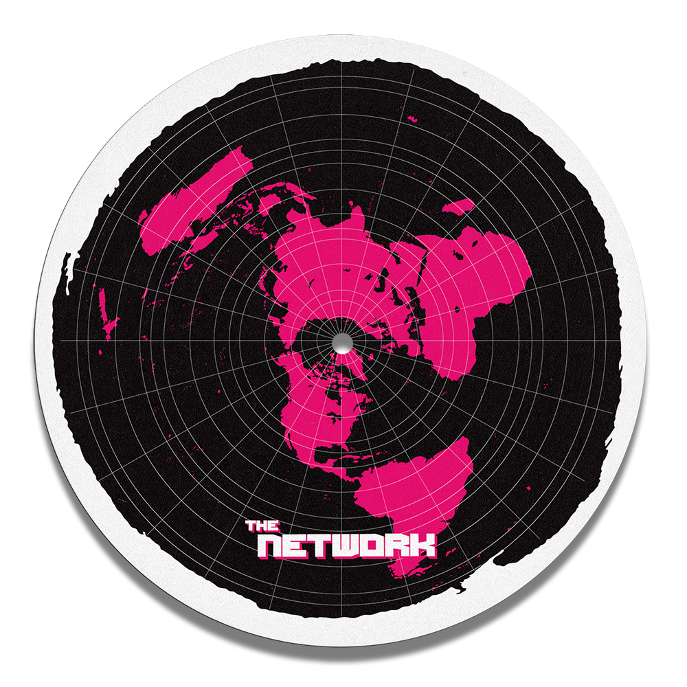 Flat Earth Vinyl Slipmat