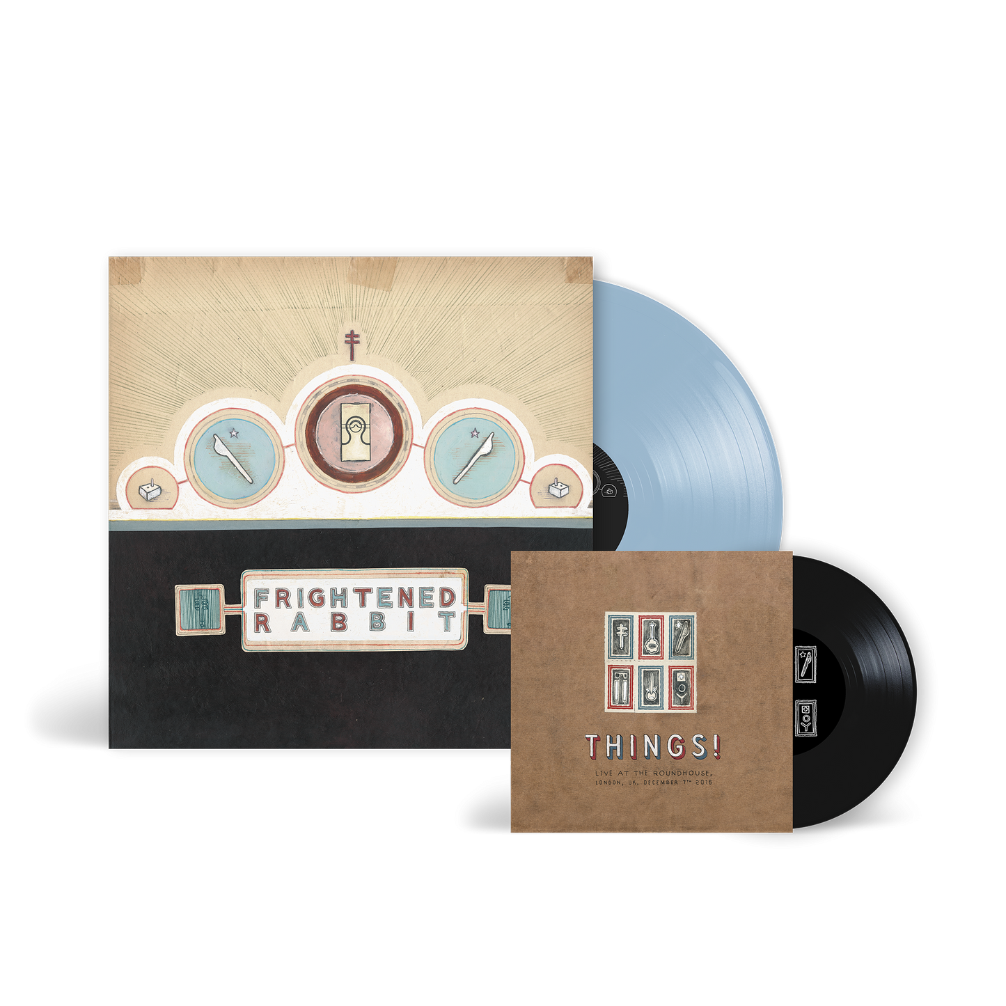 Winter of Mixed Drinks Blue Vinyl and bonus 7""