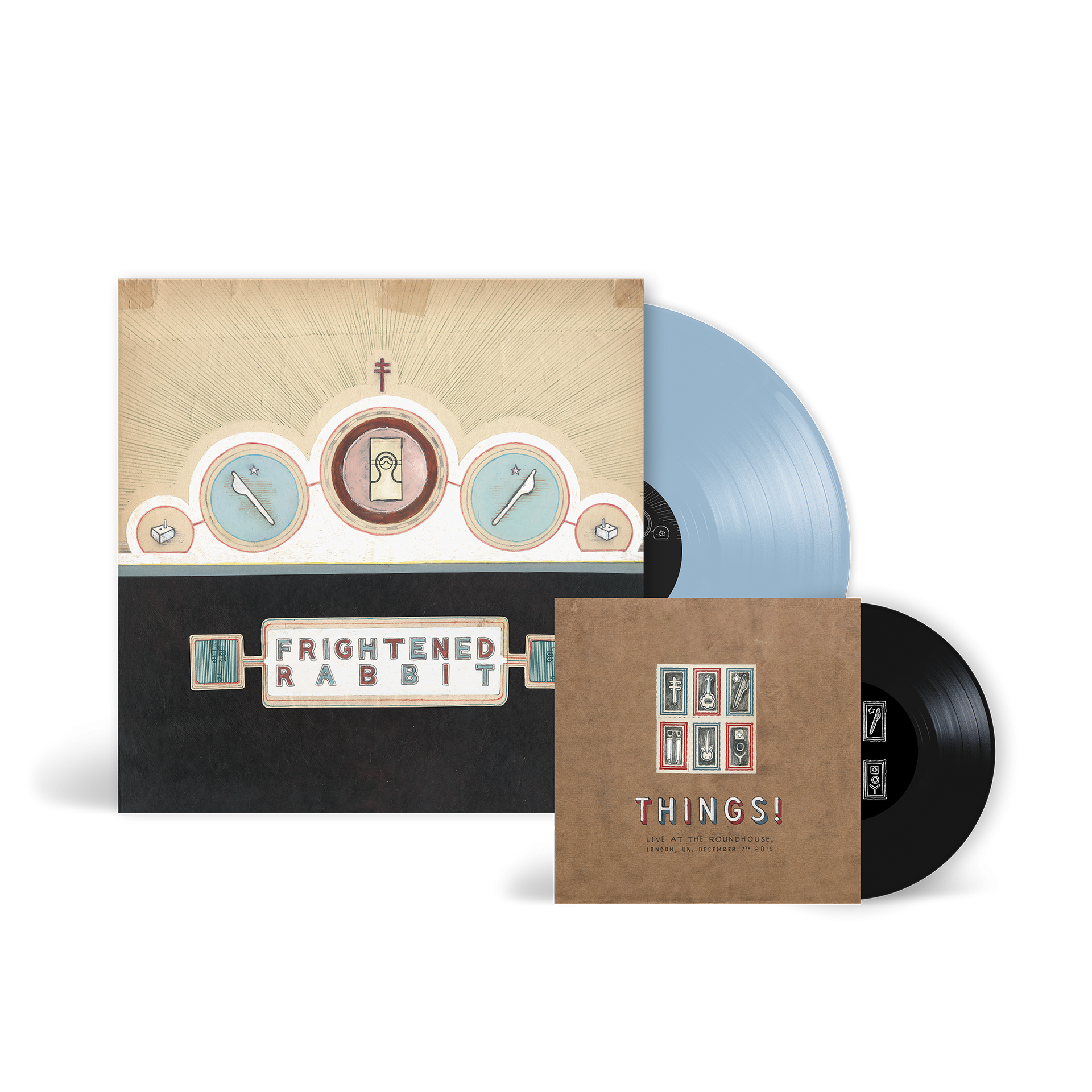 Winter of Mixed Drinks Blue Vinyl and bonus 7