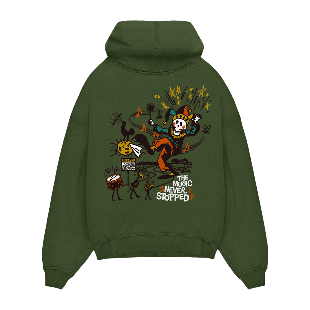 The Music Never Stopped Hoodie