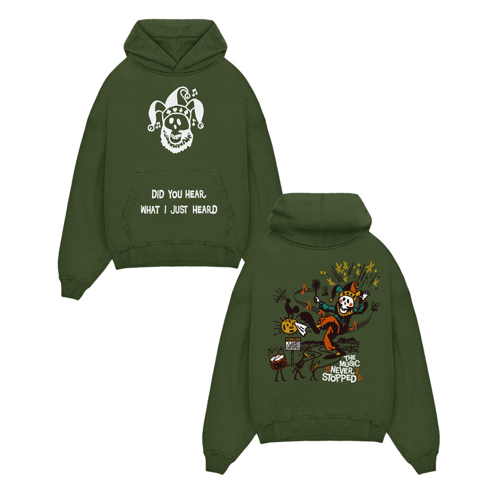 The Music Never Stopped Hoodie