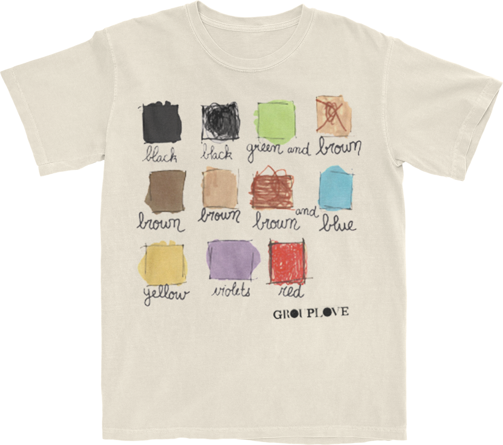 Colour swatches T-Shirt (Ecru)