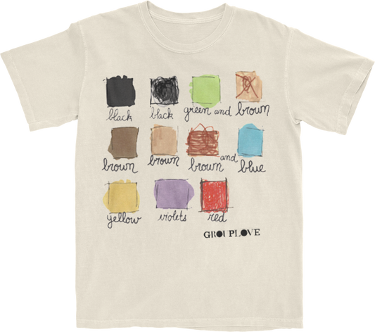 Colour swatches T-Shirt (Ecru)