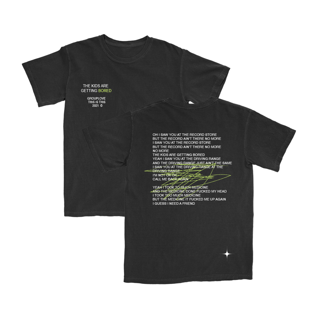 Kids are getting bored t-shirt