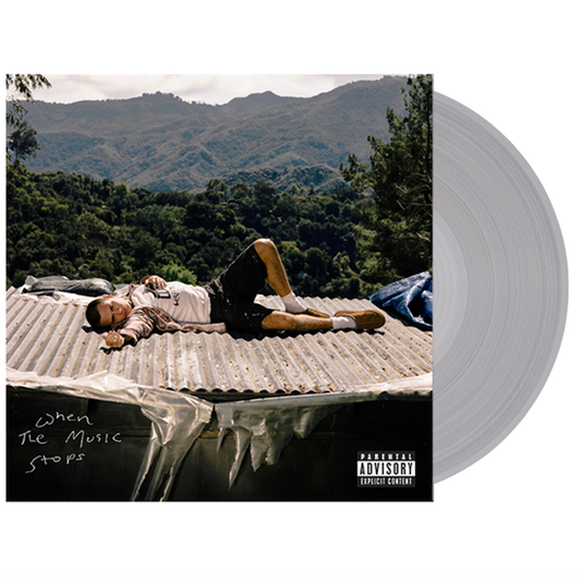 WHEN THE MUSIC STOPS Clear Vinyl