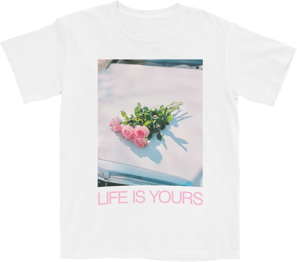 LIFE IS YOURS T-shirt White