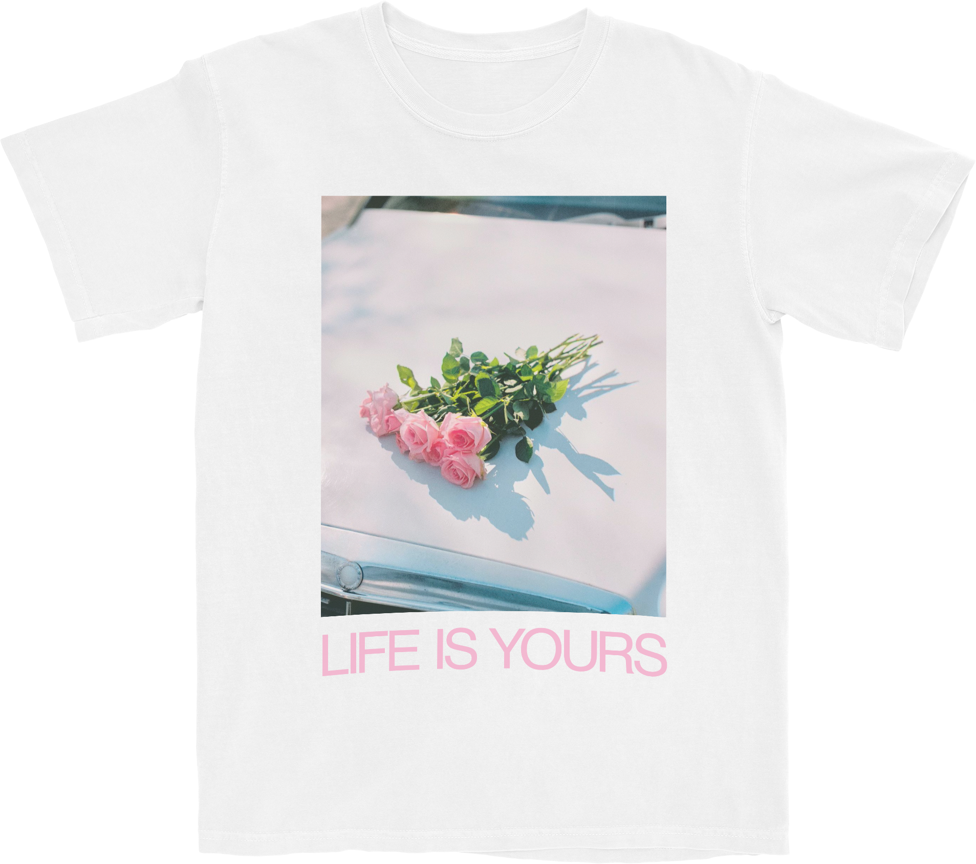LIFE IS YOURS T-shirt White