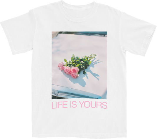 LIFE IS YOURS T-shirt White