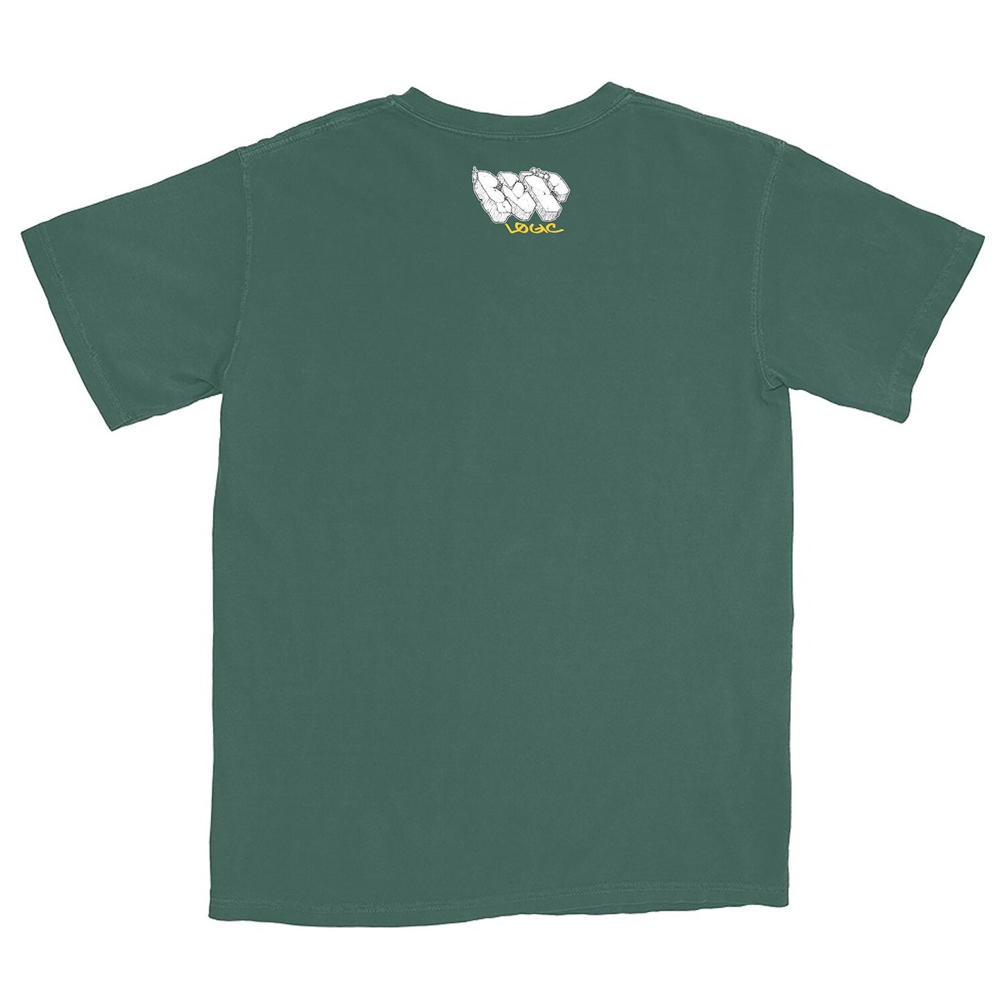 No Pressure Broken Logo Green T-Shirt