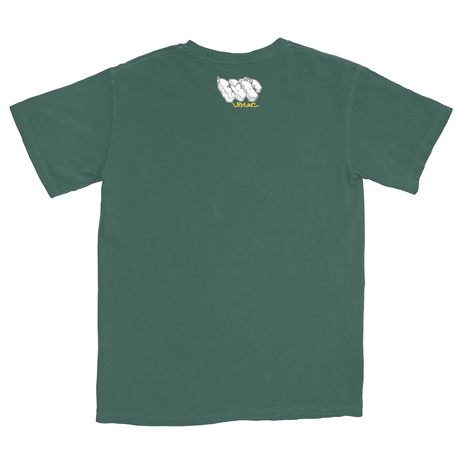 No Pressure Broken Logo Green T-Shirt