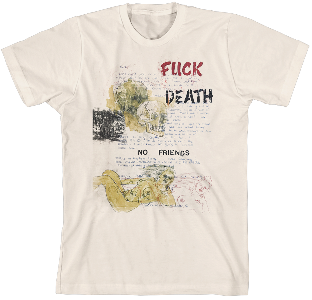 Fuck Death No Friends T-shirt – Warner Music Store Fuck Death No Friends T-shirt – Warner Music Store