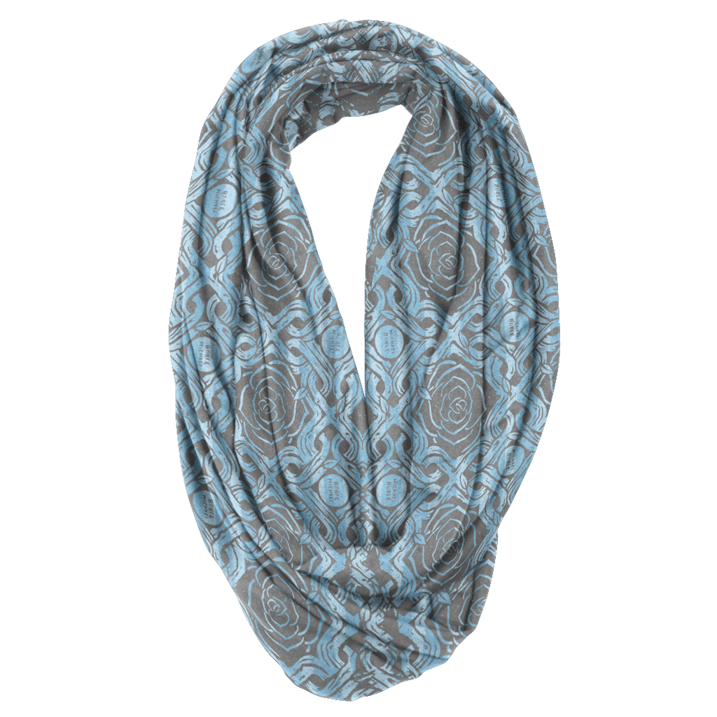 Weave Rose Infinity Scarf
