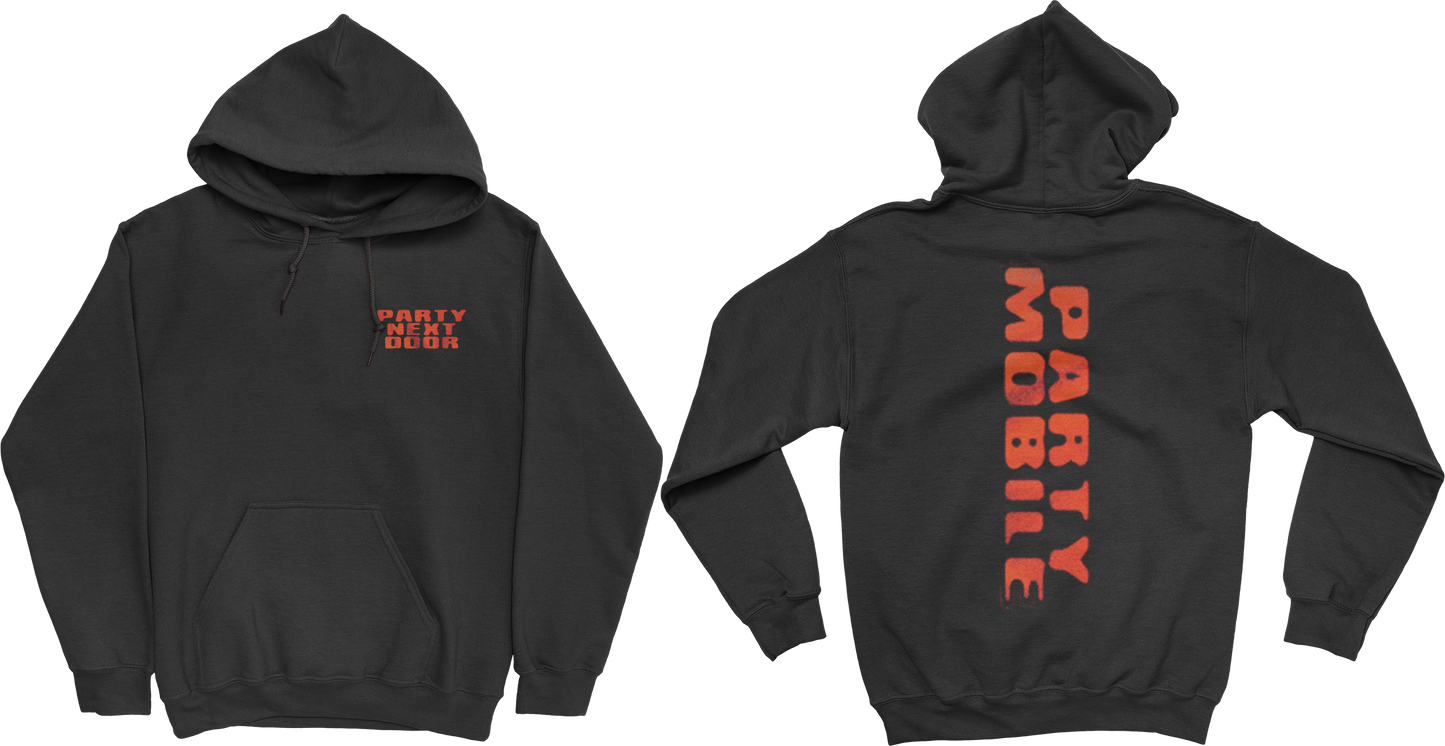 PARTYMOBILE Distressed Hoodie