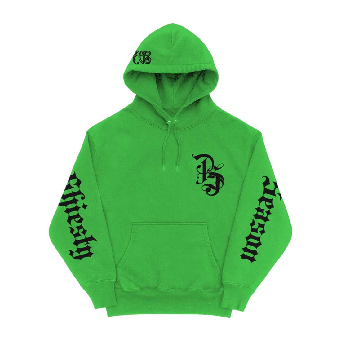 Shiesty Gothic Green Hoodie