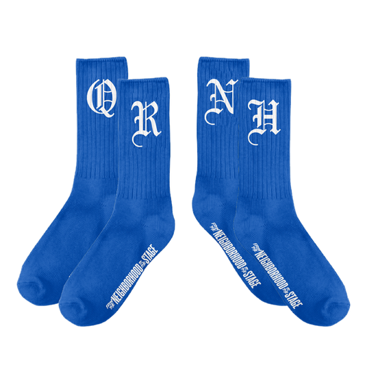 QR/NH Initial Socks