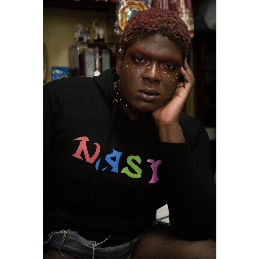Nasty Mob Cropped Hoodie