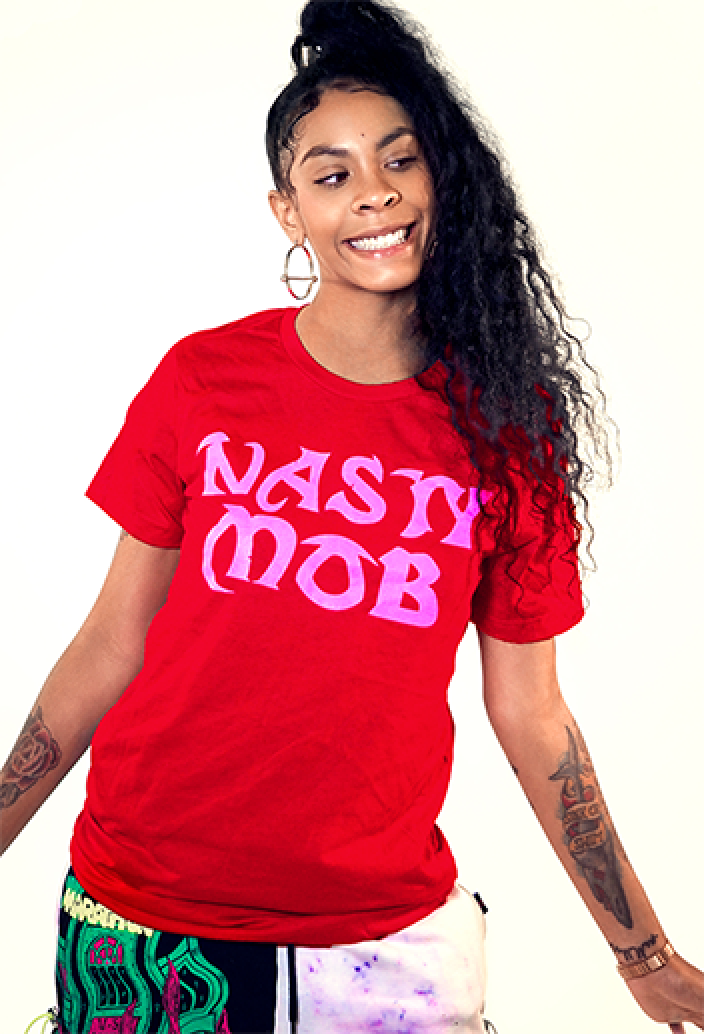 Nasty Mob T-Shirt (Red)