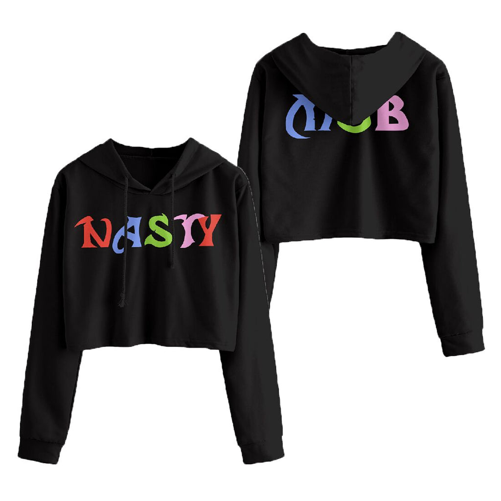 Nasty Mob Cropped Hoodie
