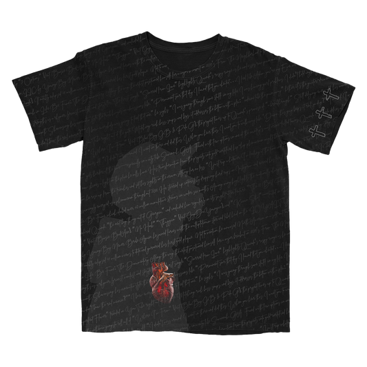 Diary All Over Heart T-Shirt