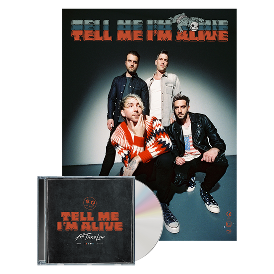 Tell Me I’m Alive CD & Poster