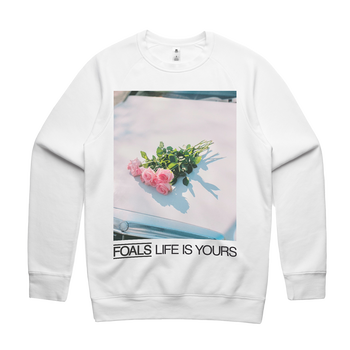 LIFE IS YOURS Sweatshirt White