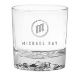 Michael Ray Logo Whiskey Glass