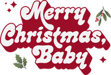 Merry Christmas, Baby Lyric T-Shirt