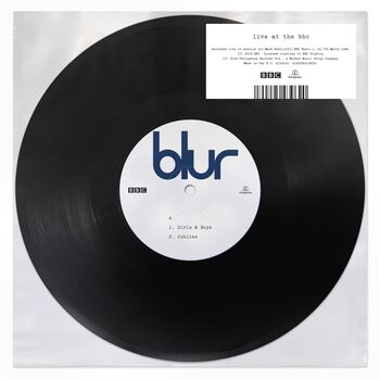 Blur  Live at the BBC (10 Vinyl)
