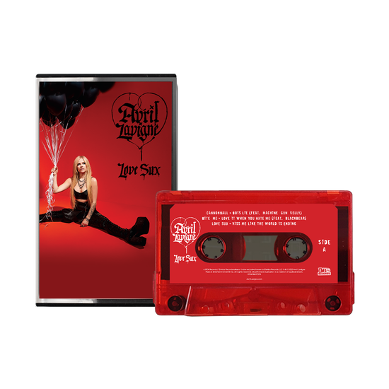 Love Sux Exclusive Transparent Red Cassette