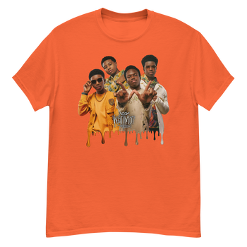 Drip Photo Orange T-shirt